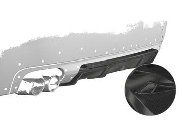 Achterskirt voor BMW 5 Reeks F11 HA436-C, Verzenden