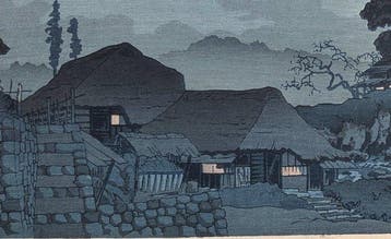 Takahashi Shtei · Mount Fuji vanaf Mizukubo · VOOR-OORLOGSE