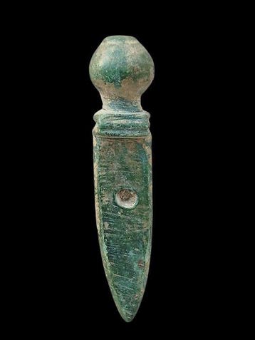 Romain antique Bronze Amulette (Sans prix de réserve)