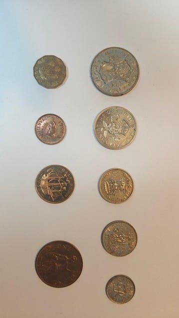 Verenigd Koninkrijk. George VI. 1950 (9 coins) (Zonder
