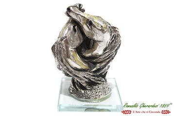Goffredi Stilarte Argenti in Lastra Argento - sculptuur,, Antiek en Kunst