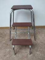 FRZ - Keukentrapje - Eisen, Holz - Opstapkruk, klaptrede