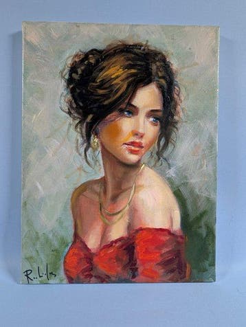 Salvatore Rodriquez (1957) - Lo Sguardo, Antiek en Kunst