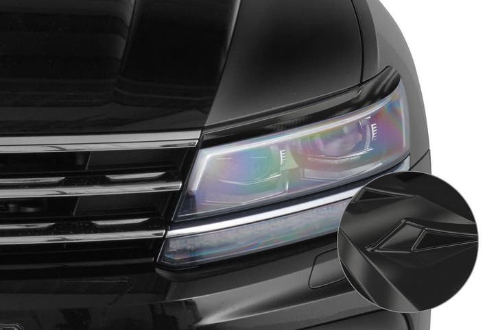 Koplampspoilers voor VW Tiguan II (Type AD1) SB286-G, Auto-onderdelen, Carrosserie, Nieuw, Verzenden