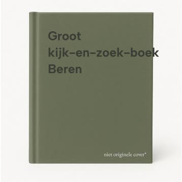Groot kijk-en-zoek-boek Beren 4007148005382, Verzenden