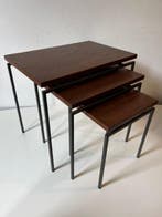 Set bijzettafels (3) - Floating Top Nesting Tables - Teak -
