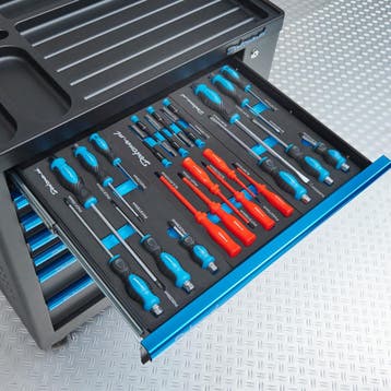 Datona Plattekop schroevendraaierset 6-delig in Plus, Doe-het-zelf en Bouw, Gereedschap | Handgereedschap, Ophalen of Verzenden