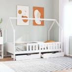 vidaXL Kinderbedframe 90x200 cm massief grenenhout, Verzenden
