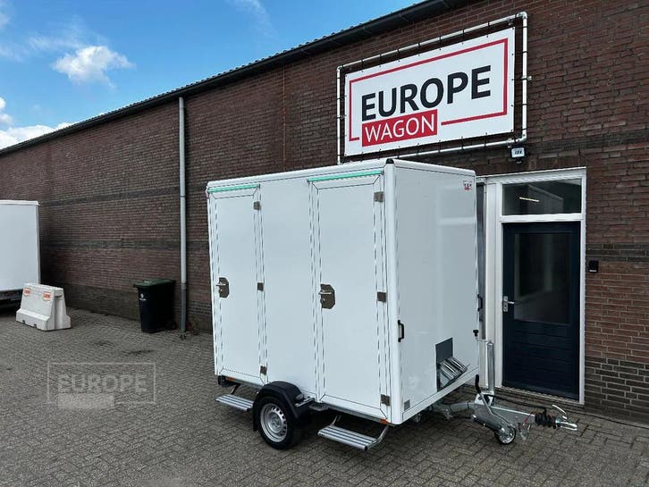 EUROPEWAGON De beste DUITSE KWALITEIT toiletwagen type 1-1-1, Autos : Divers, Remorques, Enlèvement