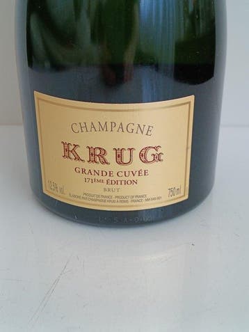 Krug, Grande Cuvée 171ème édition - Champagne Brut - 1 Fles, Verzamelen, Nieuw