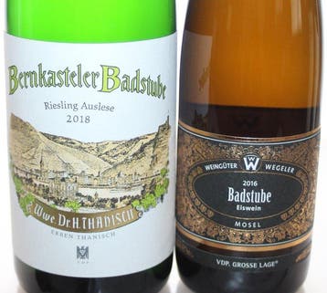 2016 + 2018 Riesling Eiswein + Auslese Bernkasteler Badstube, Nieuw