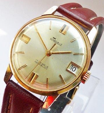 Royalville Geneve - Classic Calendar 17Rubis - Zonder, Nieuw