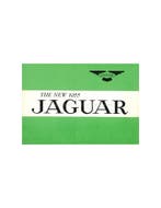 1955 JAGUAR XK 140 / MARK VII BROCHURE ENGELS, Ophalen of Verzenden