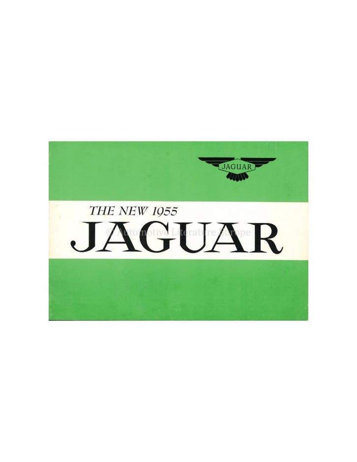 1955 JAGUAR XK 140 / MARK VII BROCHURE ENGELS, Livres, Autos | Brochures & Magazines, Enlèvement ou Envoi