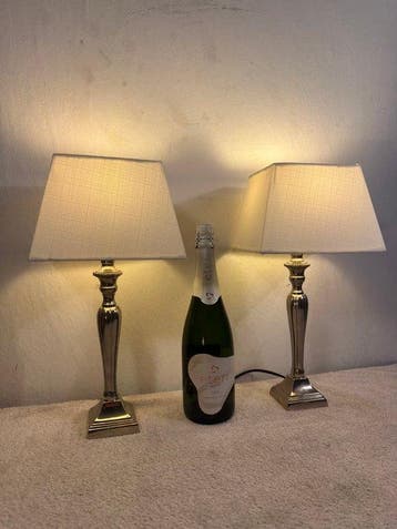 Lightmakers B.V. - Tafellamp (2) - Diner Lamp - Chroom,