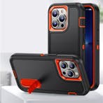 iPhone 11 Armor Hoesje met Kickstand - Shockproof Cover Case, Verzenden