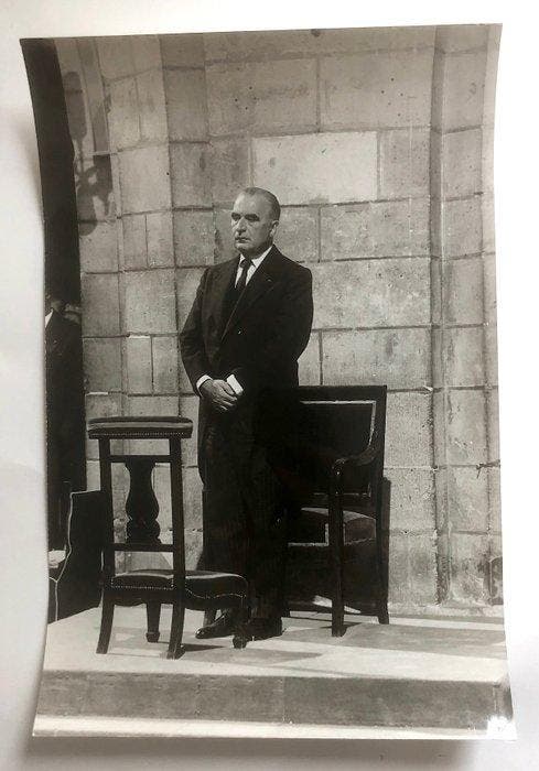 Gökin Sipahiolu - Georges Pompidou - Göksin Sipahioglu -, Antiek en Kunst, Kunst | Tekeningen en Fotografie