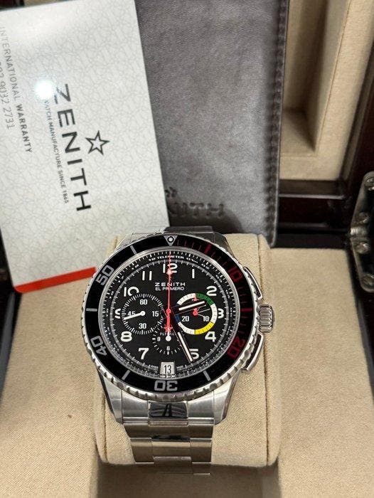 Zenith - El Primero Stratos Flyback Rainbow - 03.2061.405 -, Bijoux, Sacs & Beauté, Montres | Anciennes | Antiquités