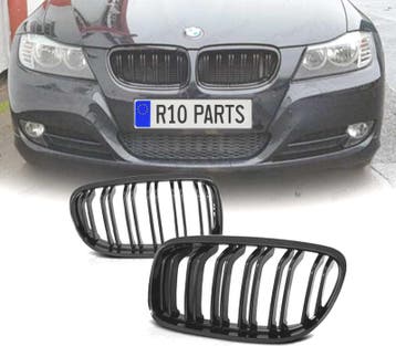 CALANDRE BMW E90 E91 08-12 LOOK M NOIR MAT, Verzenden
