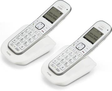 Huistelefoon senioren - Senioren telefoon - Vaste lijn - Wit, Verzenden, Nieuw