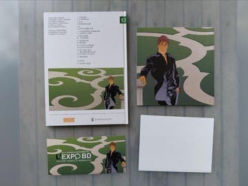 Largo Winch T17 - Mer noire + catalogue + carton invitation