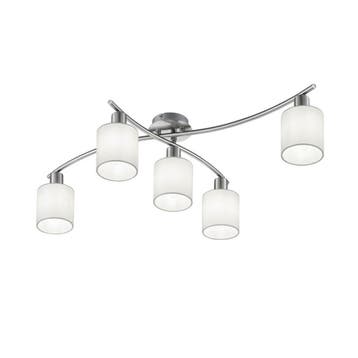 LED Plafondlamp - Trion Gorino - E14 Fitting - 5-lichts - Ro, Verzenden