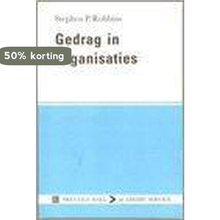 Gedrag in organisaties / Prentice-Hall/Academic Service, Livres, Économie, Management & Marketing, Envoi