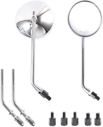 Universele 8/10mm spiegels | Retour deal | Knaller!, Motoren, Verzenden, Zo goed als nieuw
