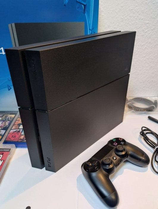 Sony - Playstation 4 (PS4) - 500Gb - 2015 - JetBlack - 5, Games en Spelcomputers, Spelcomputers | Overige Accessoires
