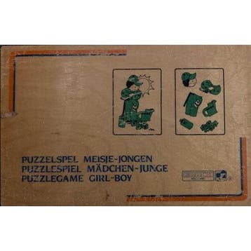 Educo Puzzelspel meisje-jongen, Verzenden
