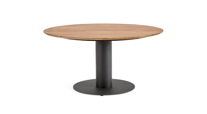 Suns Grado tuintafel Ø 150 cm teak tafelblad |, Tuin en Terras, Tuinsets en Loungesets