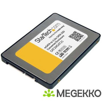 StarTech.com 2,5 inch SATA naar Mini SATA SSD Adapter, Computers en Software, Verzenden, Nieuw