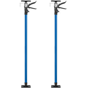 tectake 2 plafondsteunen 115 tot 290 cm - blauw, Verzenden, Nieuw