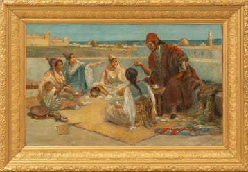 Franse school (XX) - Orientalist Scene