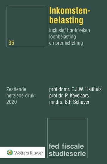 Inkomstenbelasting 9789013156683 E.J.W. Heithuis, Boeken, Verzenden, Zo goed als nieuw, E.J.W. Heithuis