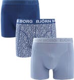 Bjorn Borg Boxers 3Pack Stretch Blauw maat M Heren, Verzenden, Bjorn Borg, Boxer