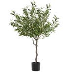 tectake Kunst olijfboom Oleand, realistische textuur - 120 c, Verzenden