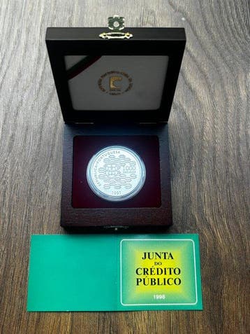 Portugal. 1000 Escudos 1998 II Centenário da Junta do