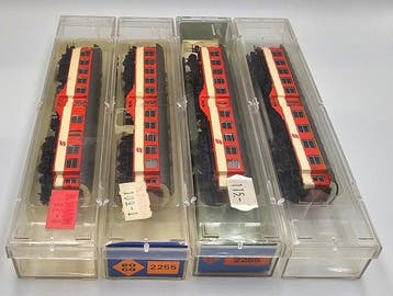 Roco N - Ensemble de wagons de passagers pour trains