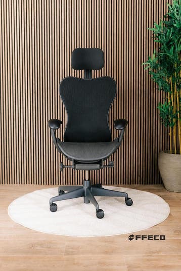 Herman Miller Mirra 2 Bureaustoel Met Hoofdsteun - Atlas, Maison & Meubles, Chaises de bureau, Verzenden, Bureaustoel