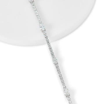 Tennis armband - 14 karaat Witgoud - 2.76ct. tw. Diamant