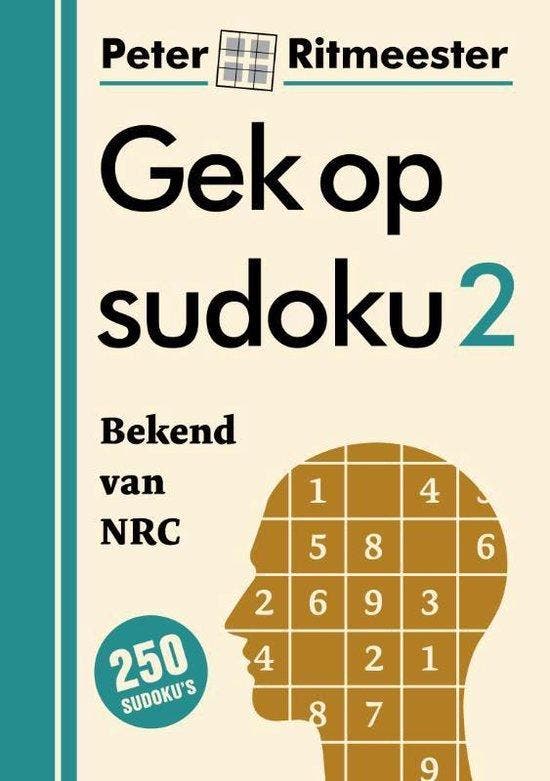 Gek op sudoku 2 - Ritmeester, Boeken, Tijdschriften en Kranten, Verzenden