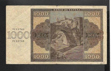 Spanje. - 1000 Pesetas - 1936 - Pick 103 (Zonder