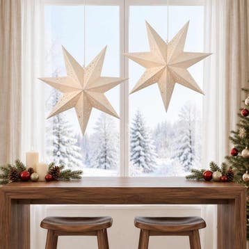 vidaXL Kerstverlichting RAAHE 2 st 10 LEDs Warmwit 45 x 6 x, Verzenden, Nieuw