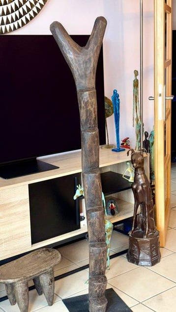 Echelle Dogon - 150 cm - sculptuur - Mali