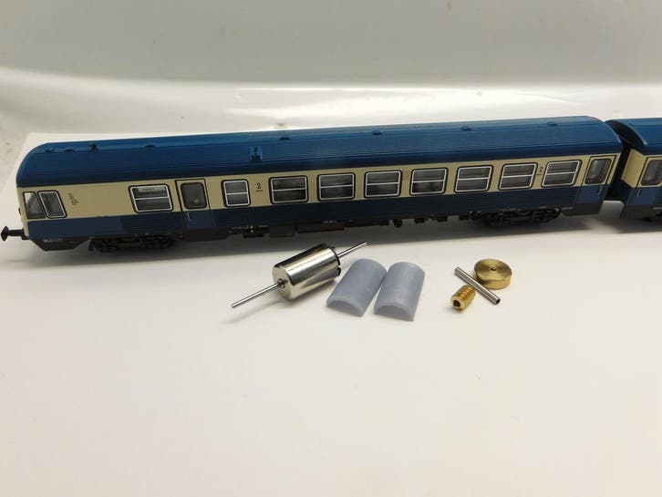 Micromotor NL005C Liliput BR 628, Hobby & Loisirs créatifs, Trains miniatures | Échelle N, Envoi