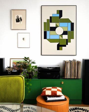 Alejandro Gonzalez - ABSTRACCIÓN MODULAR 352 - XL (No