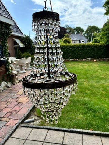 Lustre - Bronze, Verre, Antiek en Kunst
