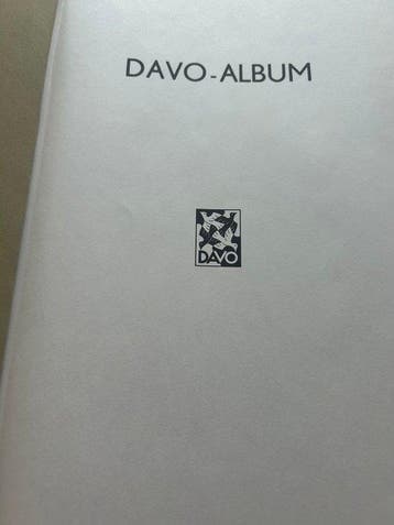 België - Accessoires: 2 lege Davo albums voor FDCs en, Gestempeld