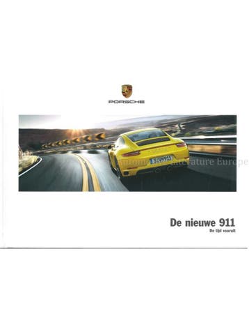 2017 PORSCHE 911 CARRERA | TARGA HARDCOVER BROCHURE NEDERL.., Ophalen of Verzenden, Nieuw